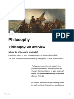 Philosophy - Overview