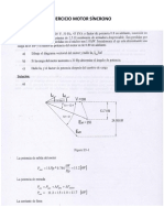 Ejercicio Motor Síncrono