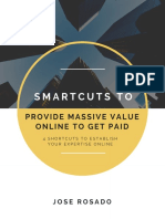 Smartcuts To Provide Massive Value and Get Paid For It