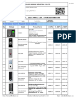 01B - Access Control - ACM Goldbridge - Catalogue and VIP Distributor Price List 21.09.01