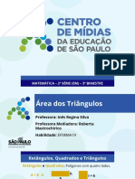 Área de Triângulos