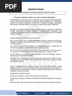 Entrega No Depósito Fechado, Por Conta e Ordem Do Destinatário