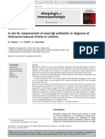 Measurement of Nasal IgE Antibodies in Diagnosis of