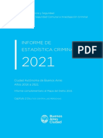 Informe de Estadística Criminal 2021 - Ciudad Autónoma de Buenos Aires