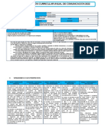 Programación anual de Comunicación 2022