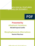 The Phonological Features