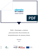 Patologias e efeitos da hospitalização na pessoa idosa