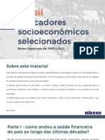 Indicadores Socioeconômicos Selecionados