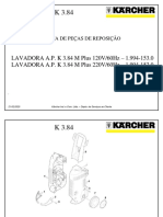 LAVADORA A.P. K 3.84 M Plus 120V/60Hz - 1.994-153.0 LAVADORA A.P. K 3.84 M Plus 220V/60Hz - 1.994-152.0