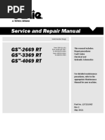 GS3369 RT Scissor Lift Repair Manual