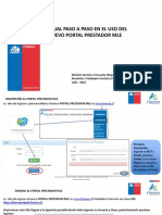 Nuevo Portal Prestador Mle 22 Junio 2022