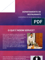 A importância do room service e departamento de eventos para a hotelaria