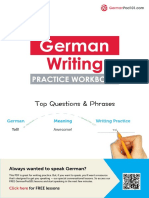 German Writing