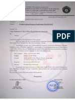Surat Pemberitahuan PKKMB