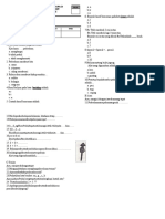 Soal PTS Kelas 1 Tema 1