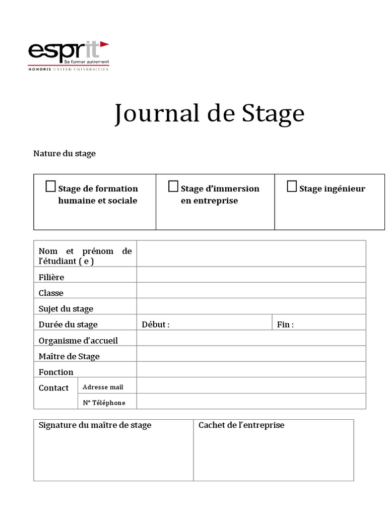 journal-de-stage-guide-et-valuation-pdf-volution-de-carri-re