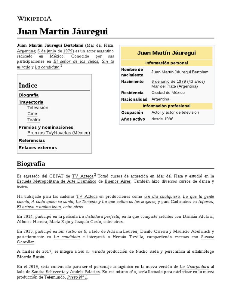 Juan Martín Jáuregui PDF