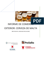 Investigacion de Mercado Cerveza