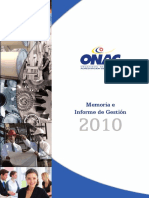 Informe Gestion Onac 2010