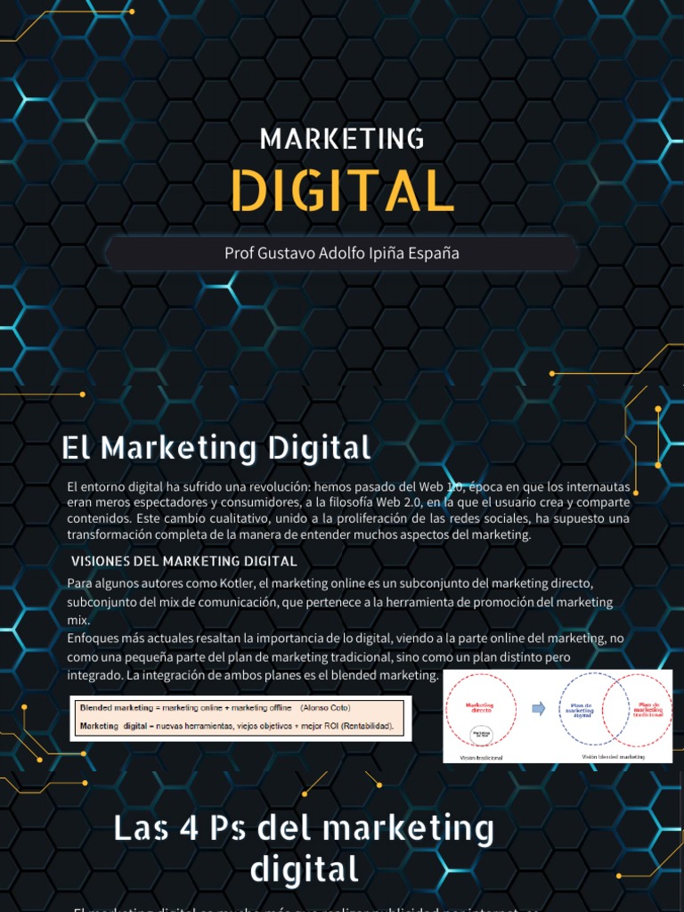 Mezcla Marketing Digital | PDF | Marketing | Publicidad digital