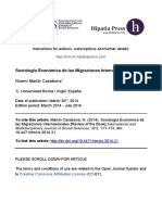 Sociologia MigracionesInternacionales