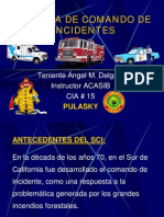 Sistema Comandos Incidentes