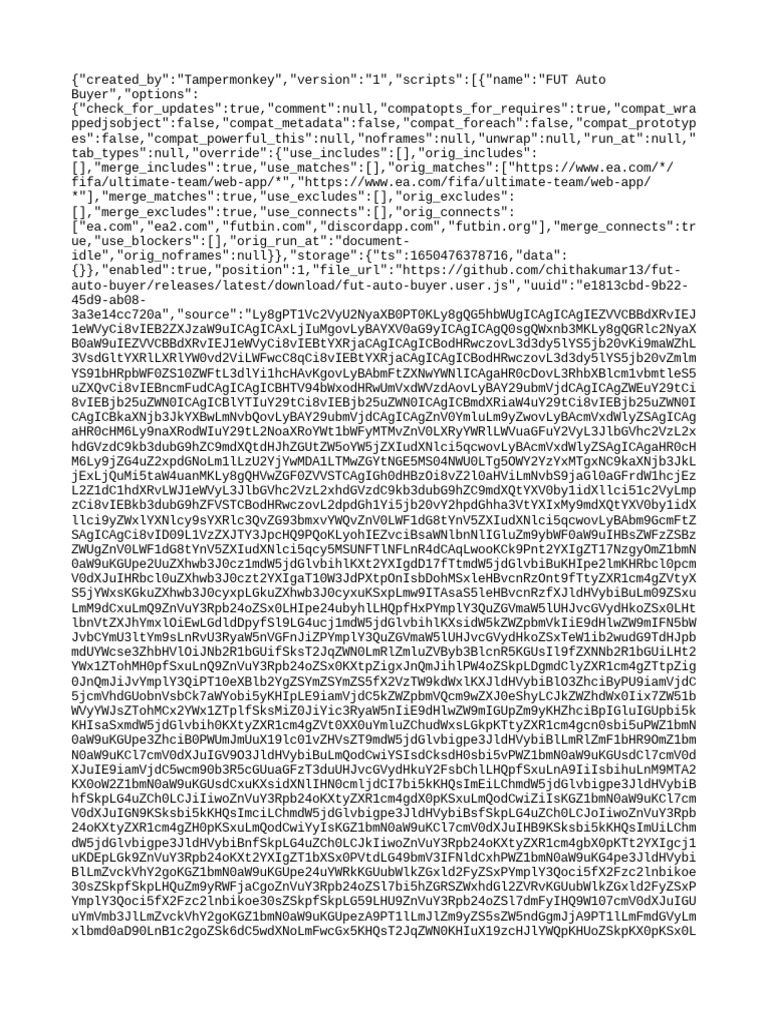 Tampermonkey Backup Chrome 2022 04 20T17 40 29 534Z | PDF | Computing ...