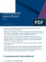 La Comunicación Intercultural