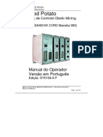 EIMCO 900 BORING MACHINE - Sistema de Controle Obelix Mining - Manual de Operação