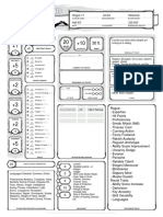 DND Character Sheet