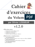 Cahier Exercices v1.2.0 Volume A Jouer Du Violon Avec Playbacks