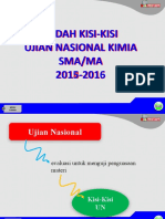 Bedah Kisi-Kisi Un Kimia Sma-Ma 2015-2016