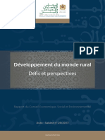 Rapport Développement Du Monde Rural