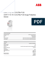 OVR T1-T2 1N 12.5-275s P QS Surge Protective Device