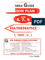 Namma Kalvi 6th 7th and 8th Maths Lesson Plan Ganga Term 2 em 218728