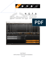 Hofa CD Burn DDP Manual en
