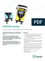 Druck DPI610E Datasheet