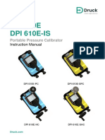 Druck DPI610E Full User Manual (English) 156M2720
