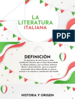 Exposicion Literatura Italiana