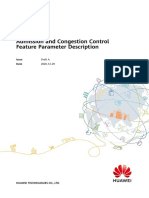 Admission and Congestion Control Feature Parameter Description