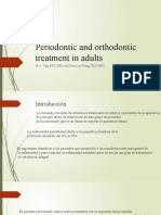 Periodontic and Orthodontic Treatment in Adults
