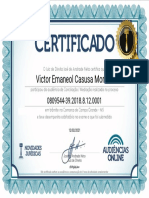 Audiências Online - Certificado de Participação