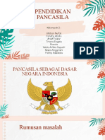 Pancasila Menjadi Dasar Negara Republik Indonesia Kelompok 2