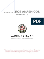 NIVELES 1 Y 2  REGISTROS AKASHICOS - Laura Roitman