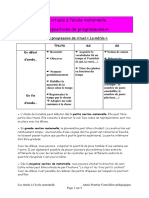 PDF Proposition de Progressions Des Rituels en Maternelle