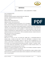 Sentencia: Estado Plurinacional de Bolivia Organo Judicial