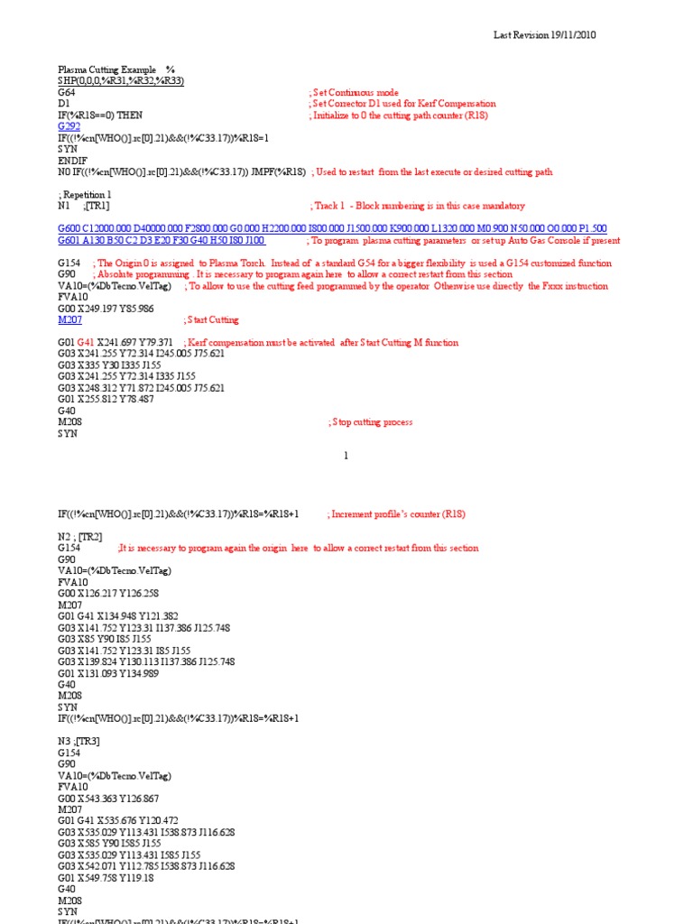 C - 12 X 3.PGM - Plasma Programming Example | PDF | Computing ...