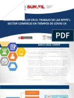 SST en Las Mypes Del Sector Comercio 2022