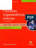 (E-Book) Funciones Trigonométricas Inversas, Teoría y Práctica - (Marcos Siccha Reyes)