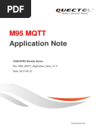 Quectel M95 MQTT Application Note V1.0